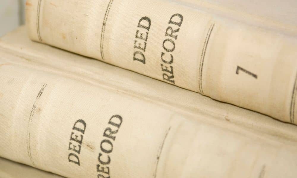 Old property deed records pittsburgh - ALTA SURVEY Pennsylvania Historic deed record books used for property research before a land survey in Pittsburgh, Pennsylvania